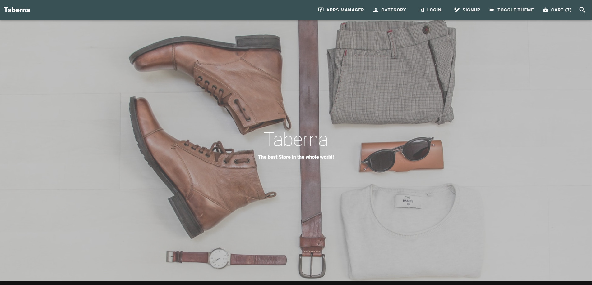 Taberna DRF eCommerce